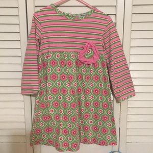 Long sleeve cotton dress